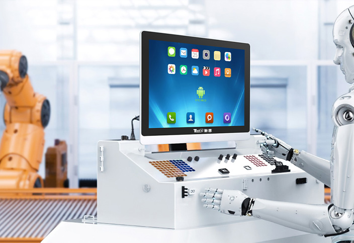 觸想工控一體機在機械臂上的應用