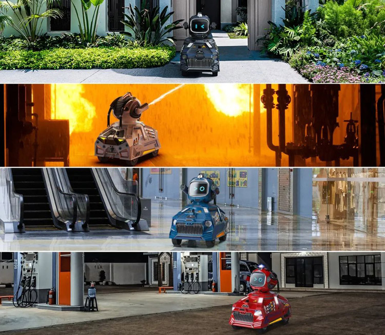 安保守衛機器人